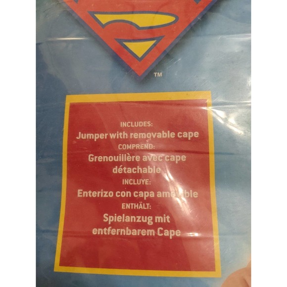 0 6 months Rubie's Costume Baby Girl's DC Comics Superhero Baby Supergirl new - Picture 3 of 6